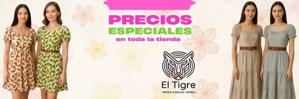 ropa dama mayoreo el tigre fashion promocion